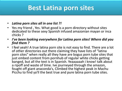 best latina porn websites|Top 75 Best Latina Porn Sites .